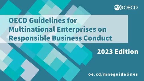 OECD Guidelines for Multinational Enterprises on Responsible Business Conduct