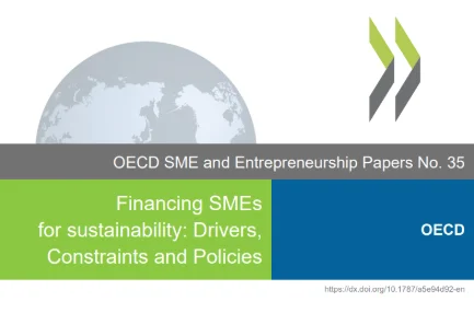Financing SMEs for sustainability