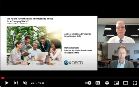 Webinar: Key takeaways from the OECD Survey of Adult Skills