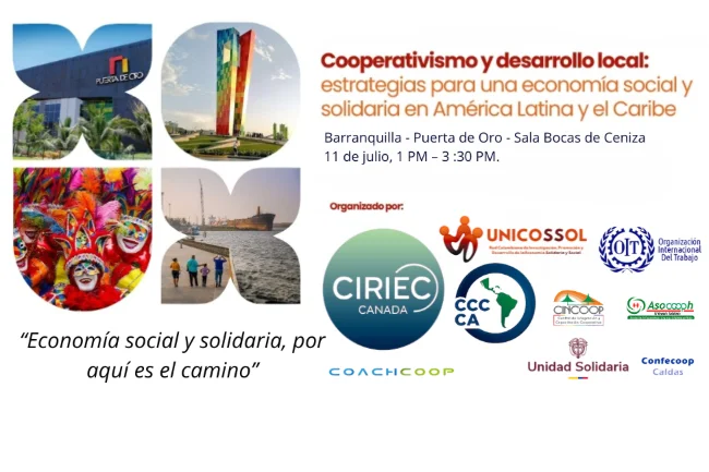 Cooperativismo y economía social y solidaria para el desarrollo territorial