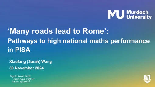 ‘Many roads lead to Rome’: A Qualitative Comparative Analysis of the pathways to high national maths performance in PISA